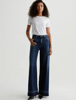 Large*AG Jeans - Deven High-Rise Ultra Wide Leg AMSTERDAM