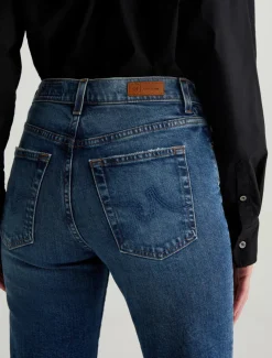 Right*AG Jeans - Brinley Mid-Rise Straight 15 YEARS FIRENZE