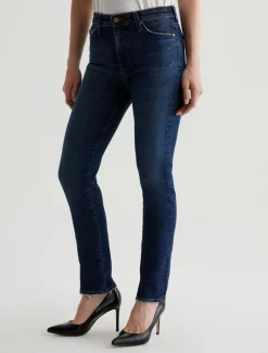 Slim*AG Jeans - Mari Extended Mid-Rise Slim Straight 9 YEARS HELSINKI