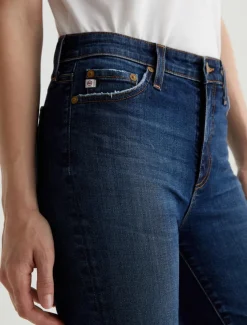 Slim*AG Jeans - Mari Extended Mid-Rise Slim Straight 9 YEARS HELSINKI