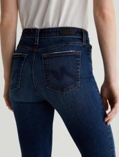 Slim*AG Jeans - Mari Extended Mid-Rise Slim Straight 9 YEARS HELSINKI
