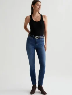 Slim*AG Jeans - Mari High-Rise Slim Straigth AURA