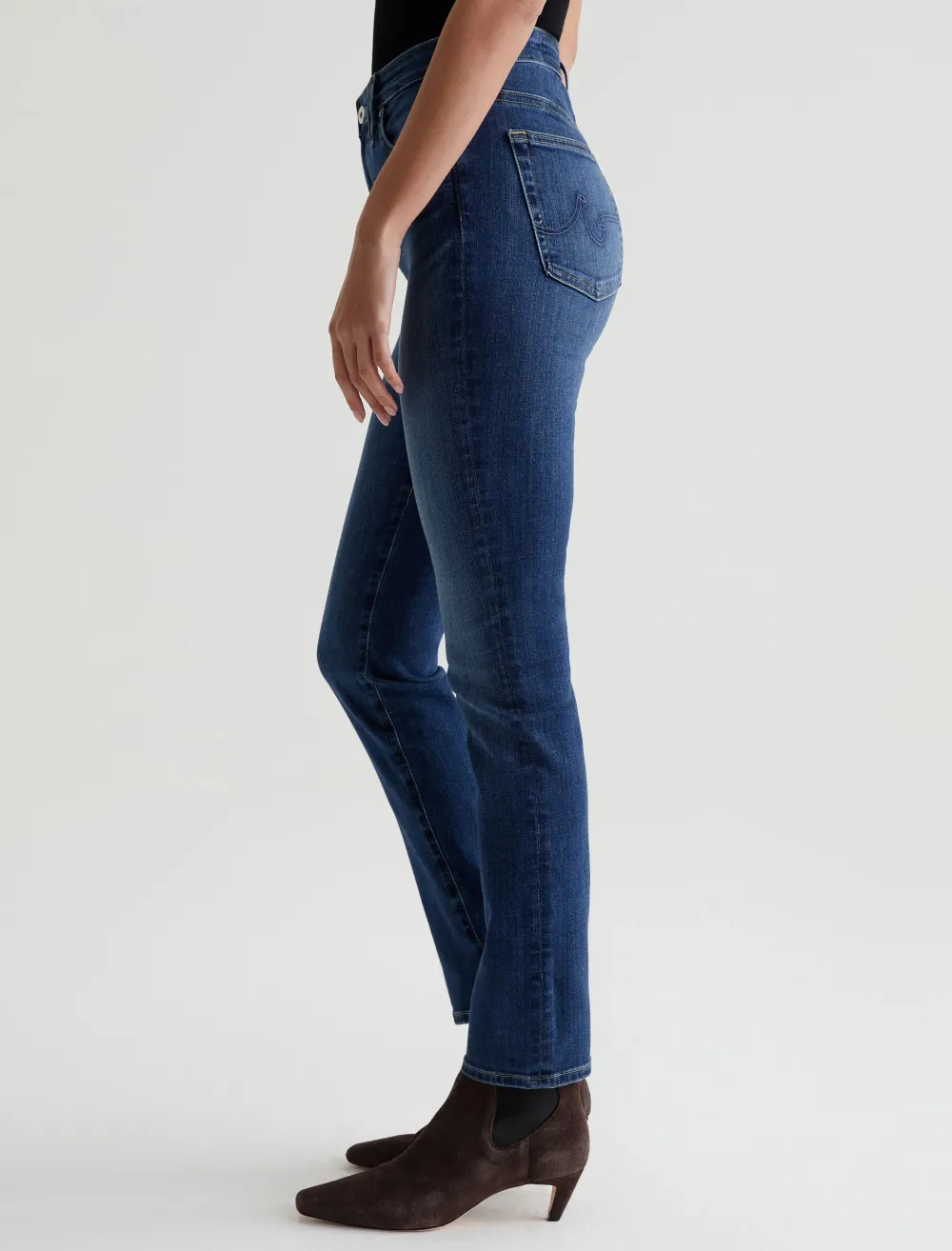 Slim*AG Jeans - Mari High-Rise Slim Straigth AURA