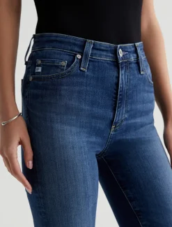 Slim*AG Jeans - Mari High-Rise Slim Straigth AURA