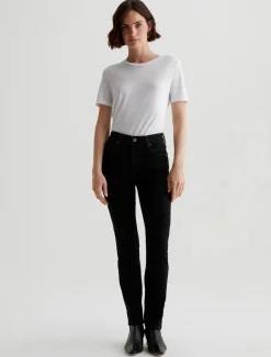 Slim*AG Jeans - Mari Mid-Rise Slim Straight ALCHEMY