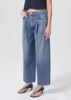 Large*AGOLDE - Dagna High Waist Pleated Baggy TRAP
