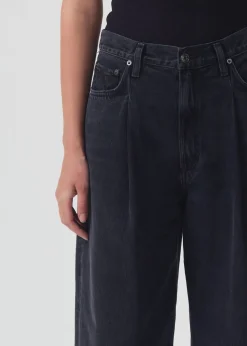 Large*AGOLDE - Dagna High Waist Pleated Baggy DREAD