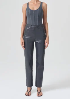 Without Sleeves*AGOLDE - Elna Bodysuit (Organic Cotton)