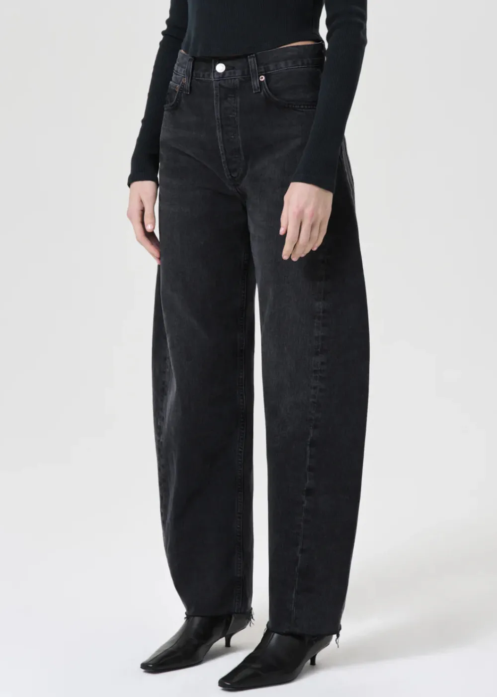 Large*AGOLDE - Luna Pieced Jean POSSESS