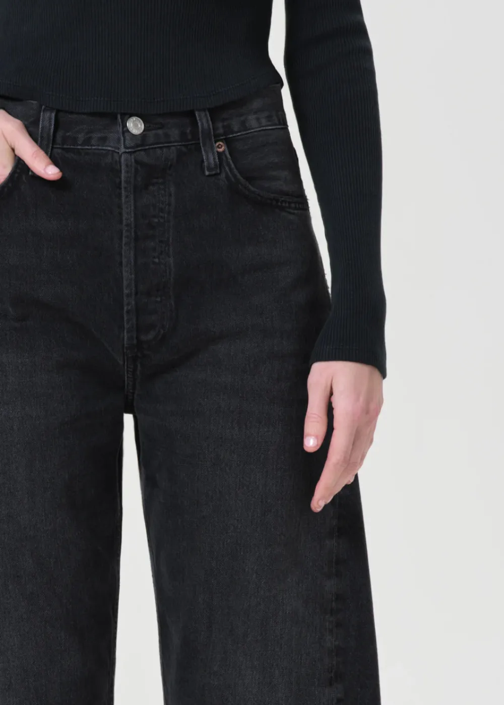 Large*AGOLDE - Luna Pieced Jean POSSESS