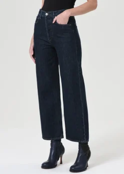 Large*AGOLDE - Ren High Rise Wide Leg POLISHED