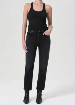 Right*AGOLDE - Riley Crop HITCH