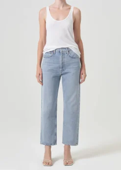 Right*AGOLDE - 90's Crop Mid Rise Loose Straight REPLICA