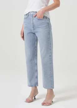 Right*AGOLDE - 90's Crop Mid Rise Loose Straight REPLICA
