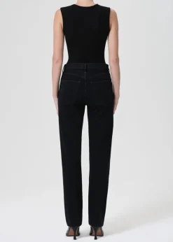 Right*AGOLDE - 90's Pinch Waist Long CRUSHED