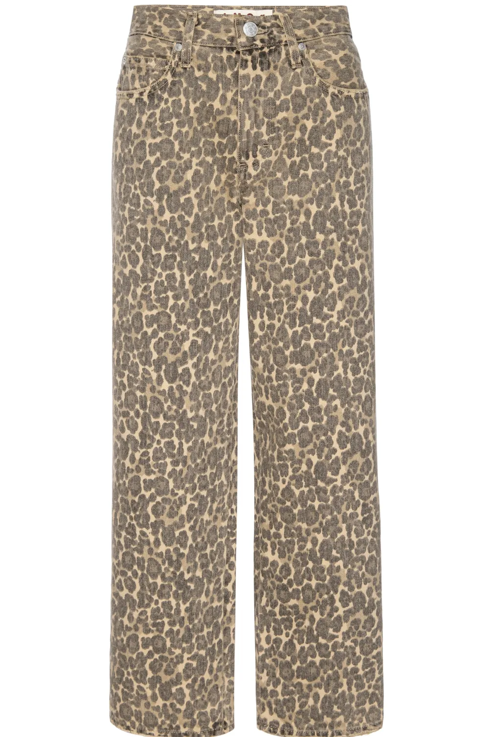 Large*AMO - Billie Loose Fit Straight Leg LEOPARD