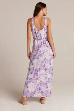 Long*Bella Dahl - Button Front Cami Dress IRIS FLORAL PRINT