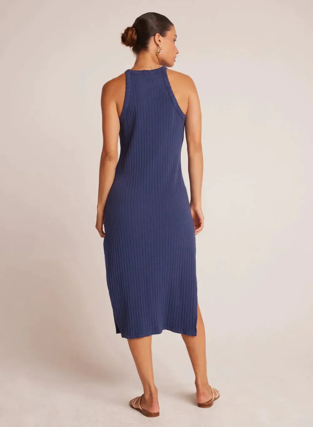 Midi*Bella Dahl - Fitted Halter Mini Dress NAUTICAL NAVY