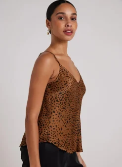 Without Sleeves*Bella Dahl - V-Neck Camisole BRONZED MAPLE