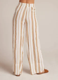 Trouser*Bella Dahl - Wide Leg Pant REDWOOD STRIPE