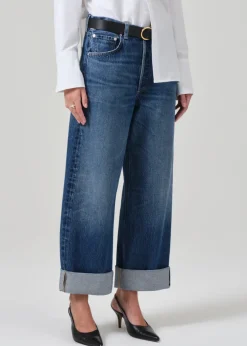 Large*Citizens of Humanity - Ayla Baggy Crop CLAREMONT