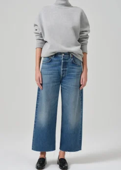 Large*Citizens of Humanity - Ayla Raw Hem Crop DOHEN