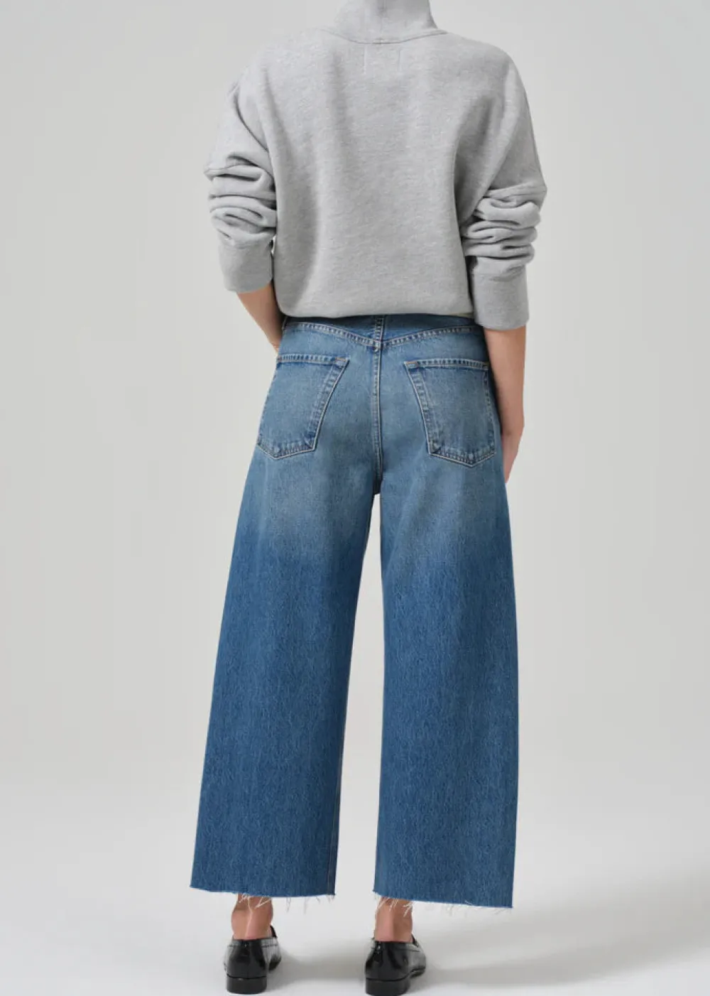 Large*Citizens of Humanity - Ayla Raw Hem Crop DOHEN