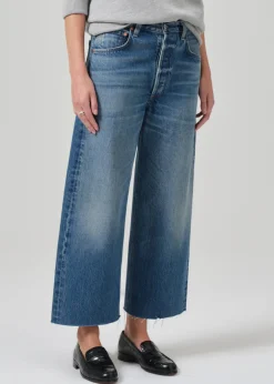 Large*Citizens of Humanity - Ayla Raw Hem Crop DOHEN