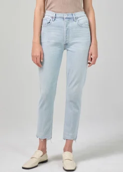 Right*Citizens of Humanity - Charlotte Crop Jeans SUN BLEACH lightblue