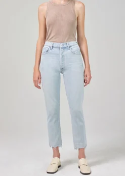 Right*Citizens of Humanity - Charlotte Crop Jeans SUN BLEACH lightblue