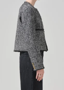 Blazers & Vestes*Citizens of Humanity - Elana Jacket SALT AND PEPPER