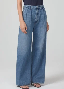 Trouser|Large*Citizens of Humanity - Jeans Plissé Maritzy MOJO