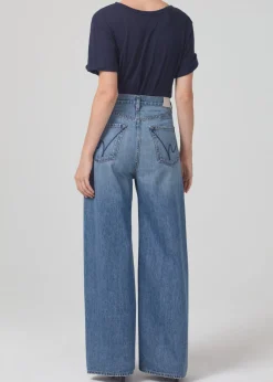 Trouser|Large*Citizens of Humanity - Jeans Plissé Maritzy MOJO