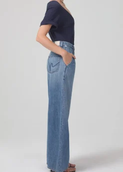 Trouser|Large*Citizens of Humanity - Jeans Plissé Maritzy MOJO