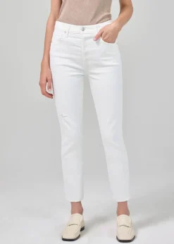 Slim*Citizens of Humanity - Jolene High Rise Vintage Slim WHITE OUT white