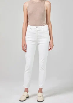 Slim*Citizens of Humanity - Jolene High Rise Vintage Slim WHITE OUT white