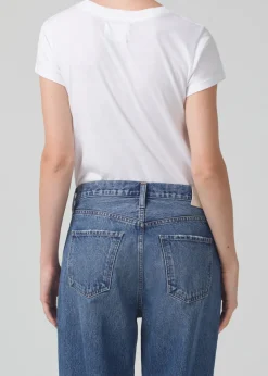 Short Sleeves*Citizens of Humanity - Juliette Slim T-shirt WHITE