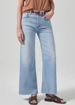 Large*Citizens of Humanity - Lyra Crop Wide Leg Jean MARQUEE