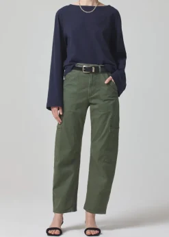 Cargo*Citizens of Humanity - Marcelle Low Slung Cargo SATEEN