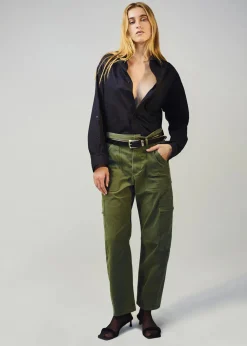 Cargo*Citizens of Humanity - Marcelle Low Slung Cargo SATEEN