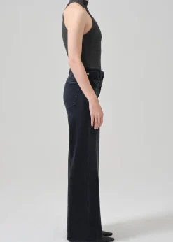 Large*Citizens of Humanity - Raven Patch Pocket Wide Leg MEDALLION