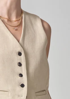 Blazers & Vestes*Citizens of Humanity - Sierra Vest TAOS SAND