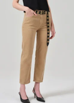 Velvet & Corduroy*Citizens of Humanity - Zurie Ankle Corduroy CHAMPAGNE