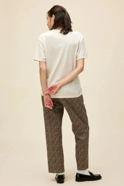Short Sleeves*Daydreamer LA Daydreamer - Nirvana Lilies Weekend Tee DIRTY WHITE