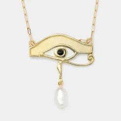 Colliers*Deux Lions - Resin Maryam Pearl Necklace