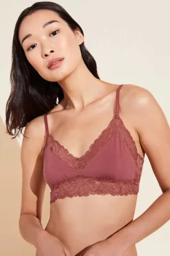 Lingerie & Nightwear*Eberjey - Rosalia Bralette ROSEWOOD