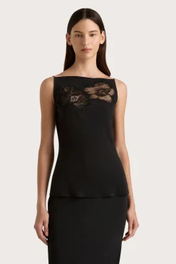 Without Sleeves*Faithfull the brand - Biarritz Top BLACK