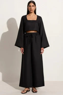 Trouser*Faithfull the brand - Conigli Pant BLACK