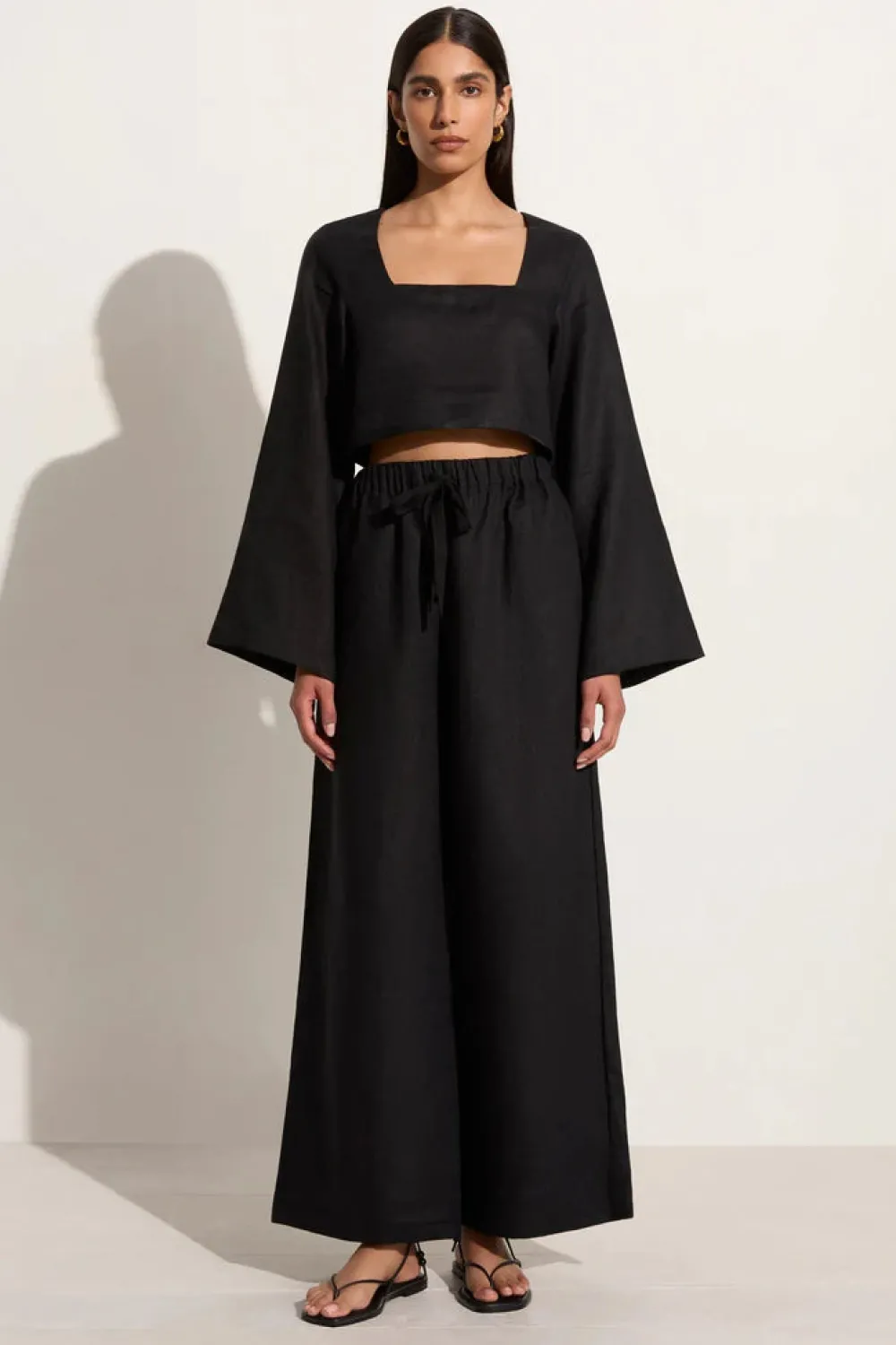 Trouser*Faithfull the brand - Conigli Pant BLACK