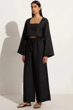 Trouser*Faithfull the brand - Conigli Pant BLACK